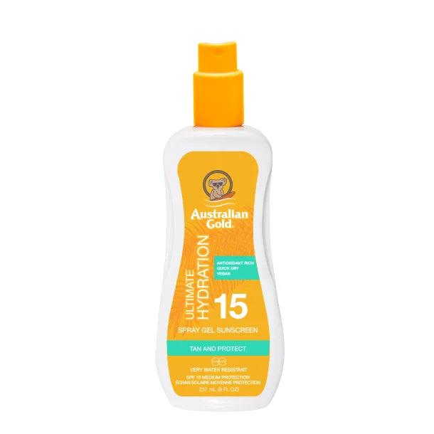 Australian Gold - Solcreme – SPF 15 m/spray 237ml