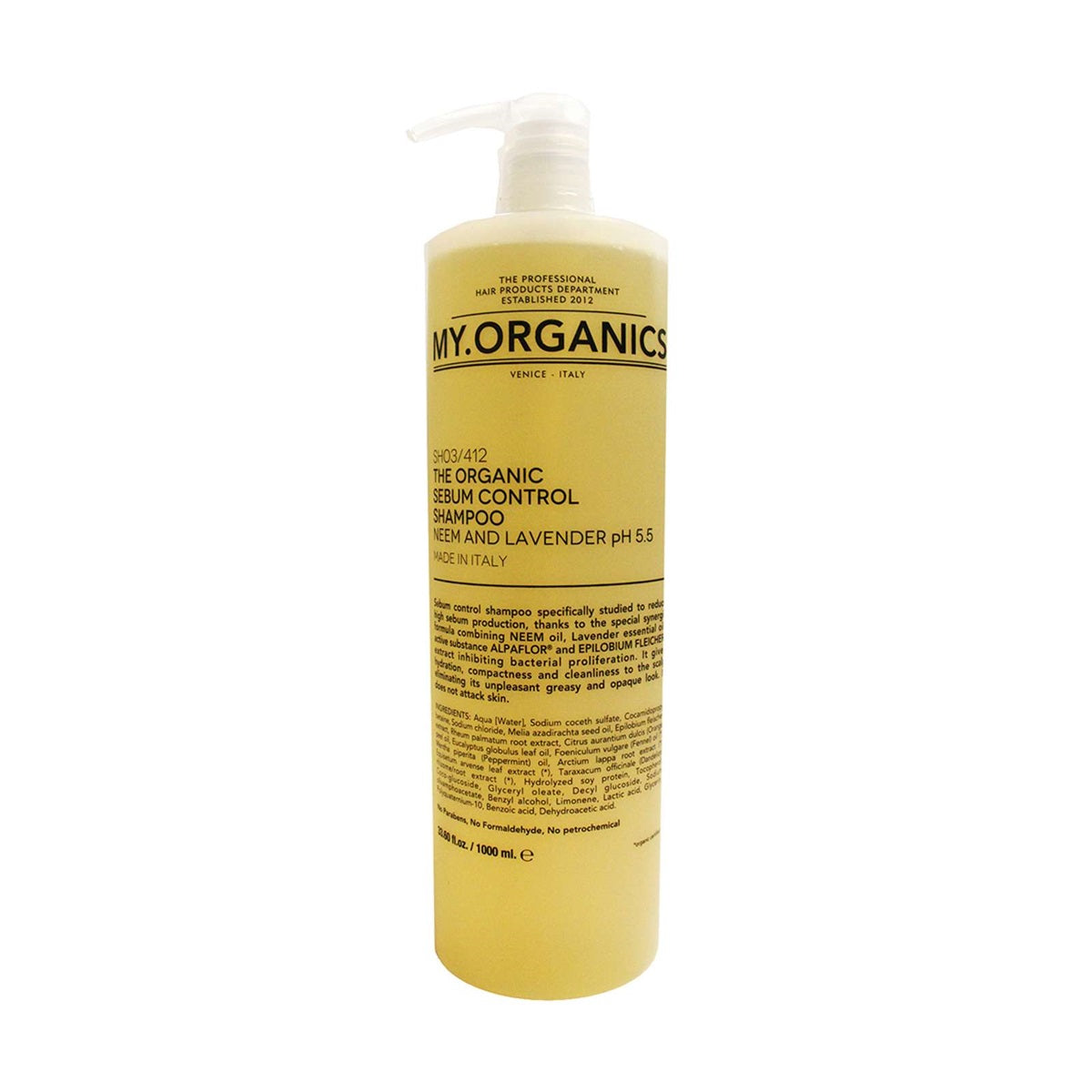 My.organics My Sebum Control Shampoo - 1000ml