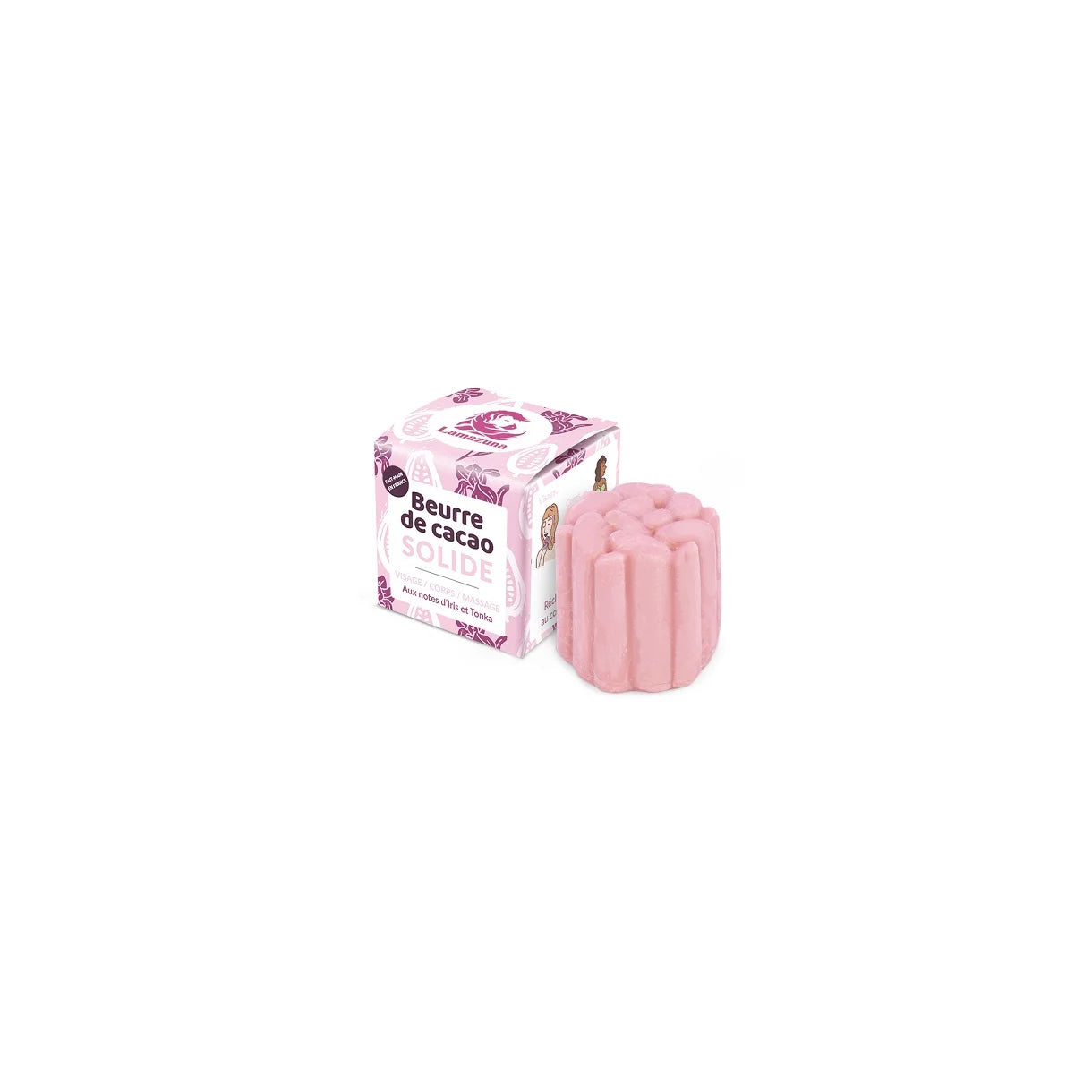 Lamazuna - Pink Massagebar til ansigt & krop