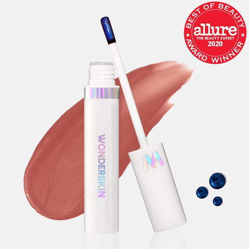 Wonderskin - Wonder Blading Lip Stain - Lovely (Chestnut Brown) - Kit