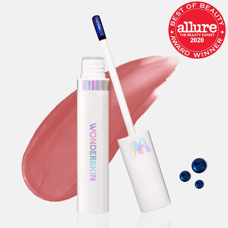 Wonderskin - Wonder Blading Lip Stain Masque - Whimsical (Warm Rose)