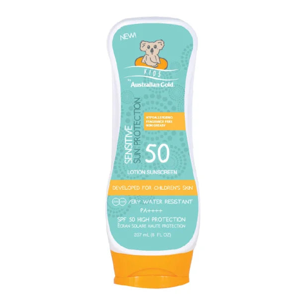Australian Gold - Solcreme lotion, faktor 50 Kids 237ml
