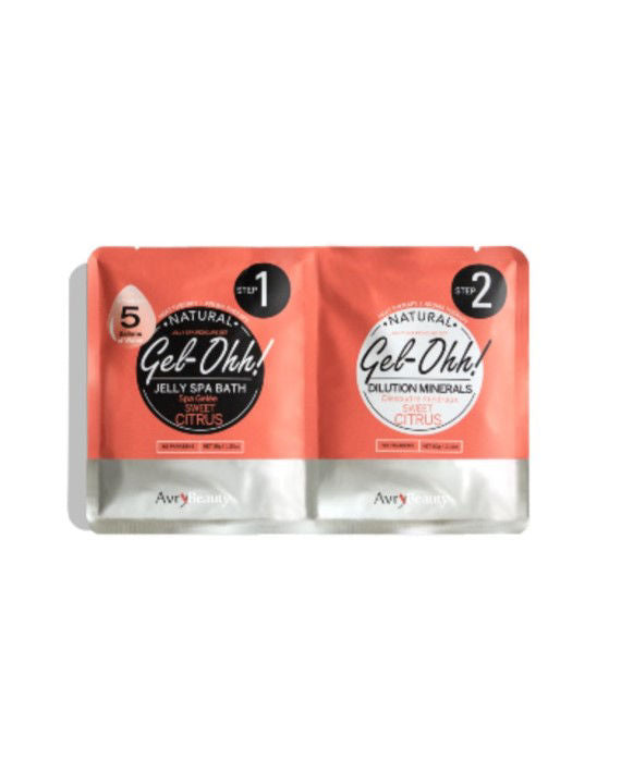 AvryBeauty - GEL-OHH JELLY SPA PEDI BATH - Sweet Citrus