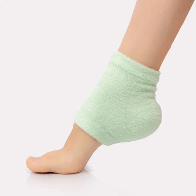 Voesh - Moisturizing Heel Socks - Mint