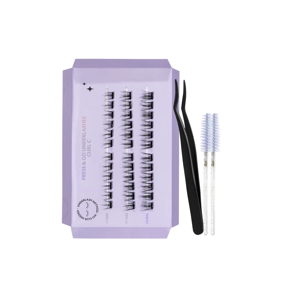 G Beauty Lashes - Press & Go Underlashes - Crush KIT