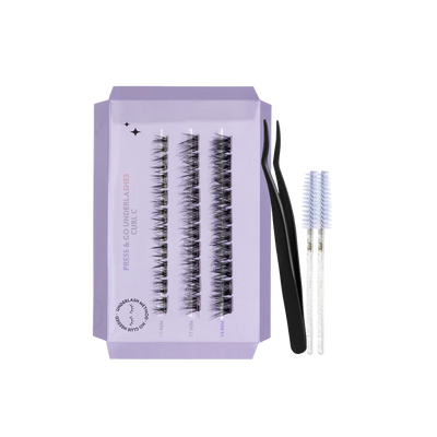 G Beauty Lashes - Press & Go Underlashes - Date KIT