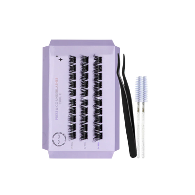 G Beauty Lashes - Press & Go Underlashes - Glam KIT