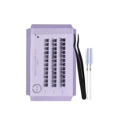 G Beauty Lashes - Press & Go Underlashes - Lust KIT