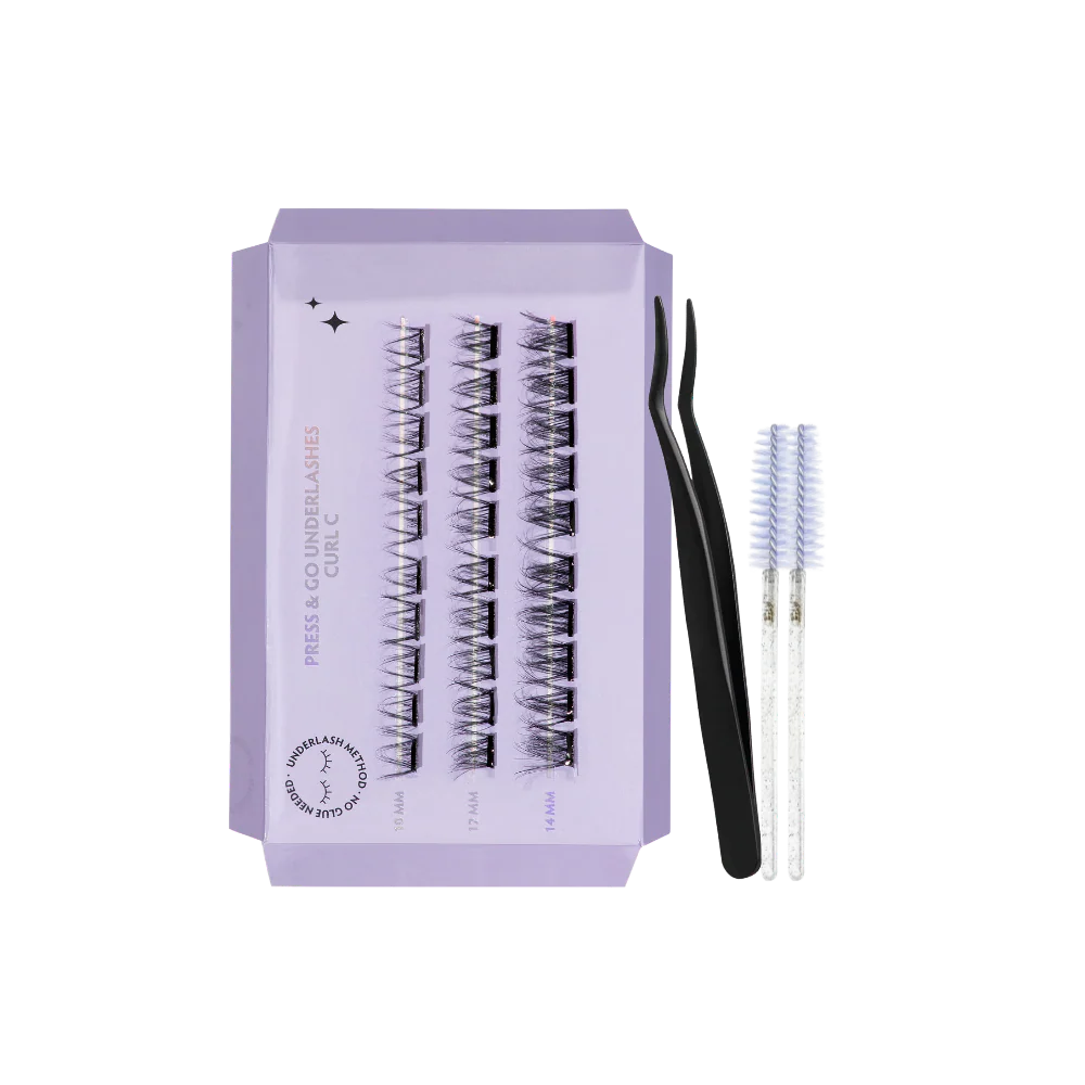 G Beauty Lashes - Press & Go Underlashes - Vogue KIT