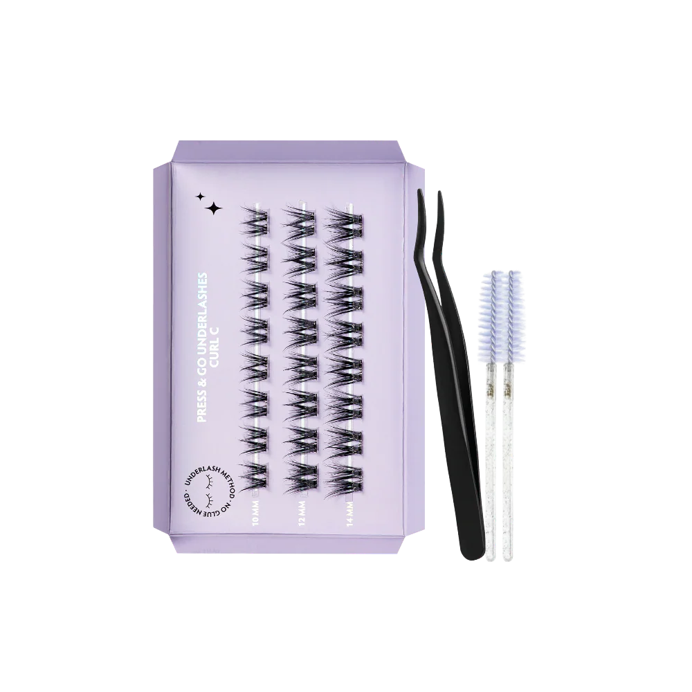 G Beauty Lashes - Press & Go Underlashes - Flirty KIT