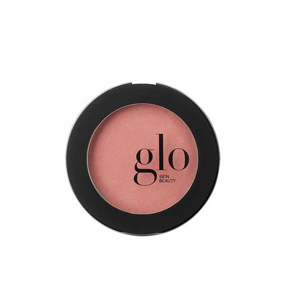 Sort dåse med gennemsigtig cover og rige farver. Glo Blush - Melody