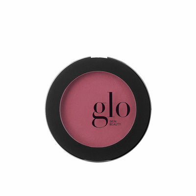 Sort dåse med gennemsigtig cover og prægtig farve. Glo Blush - Passion