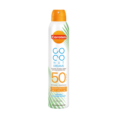 Carroten Dry Mist SPF 50 Coconut Dreams