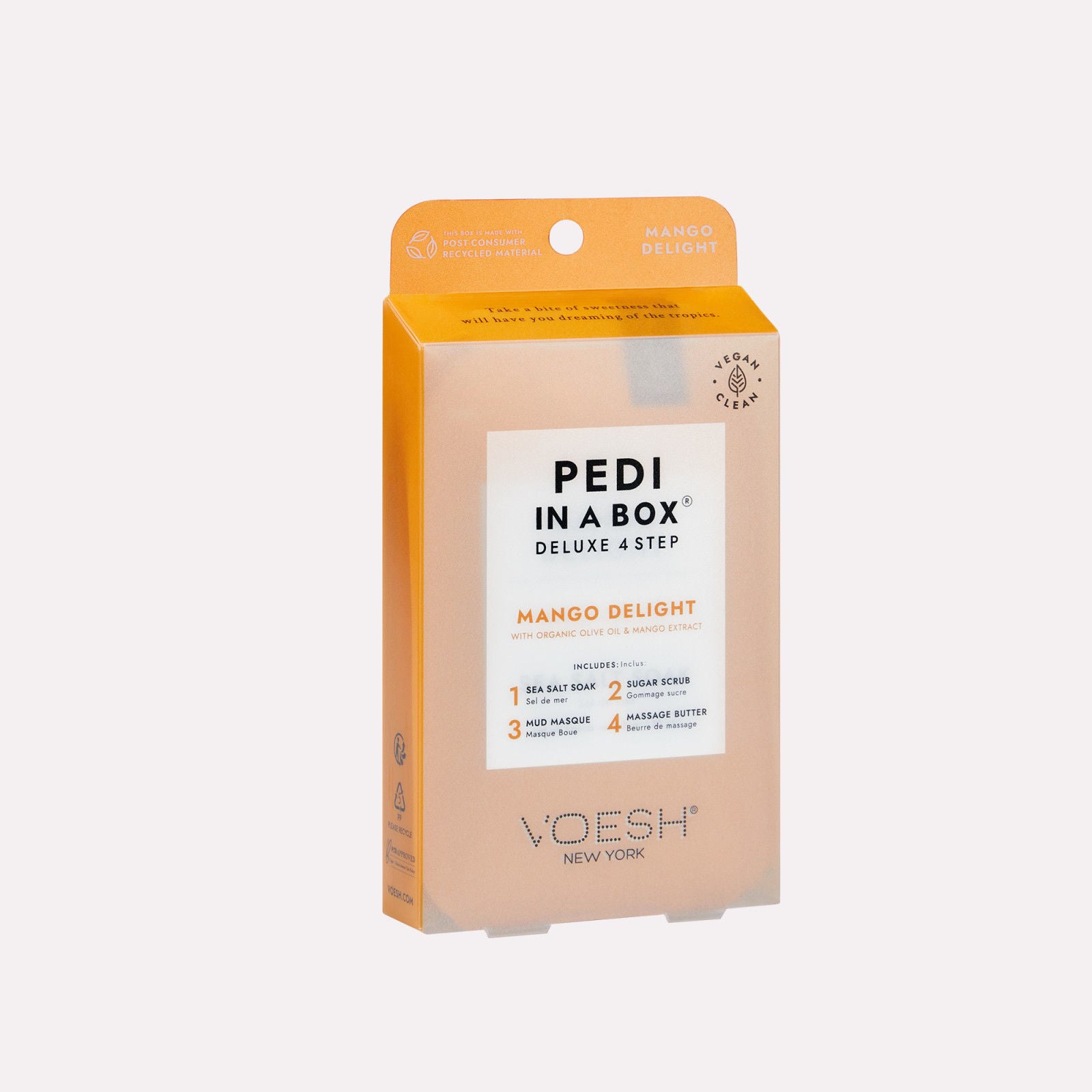 Voesh Pedi in a Box deluxe - Mango Delight