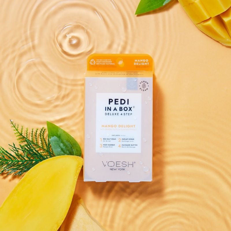 Voesh Pedi in a Box deluxe - Mango Delight