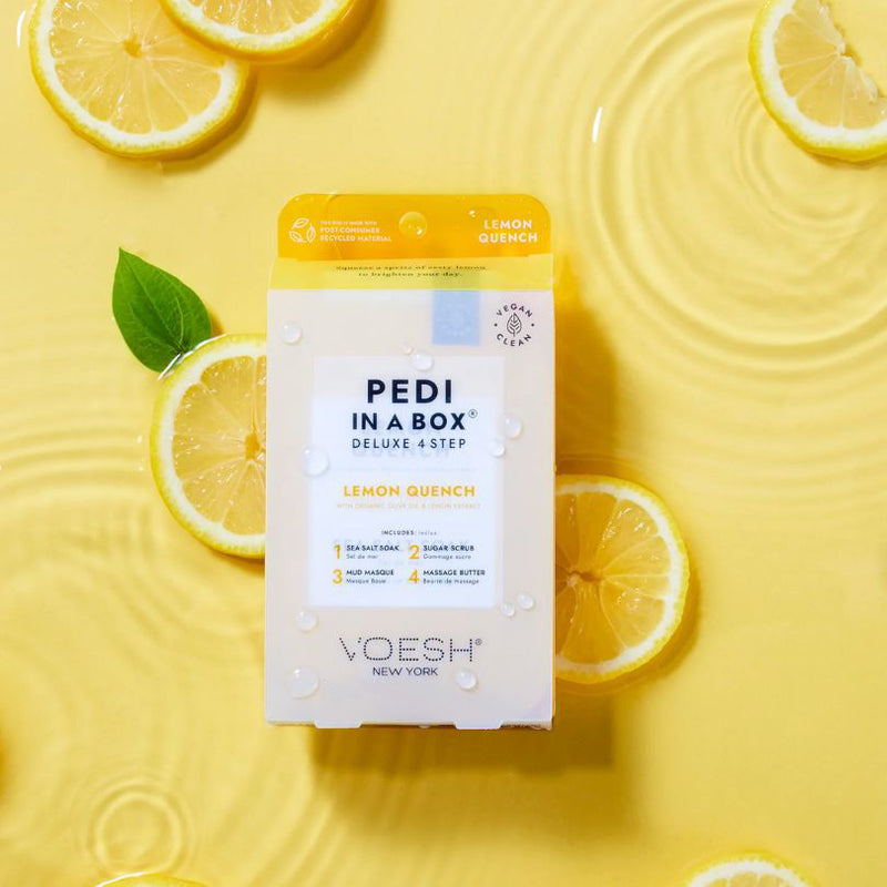 Voesh Pedi in a Box deluxe – Lemon Quench