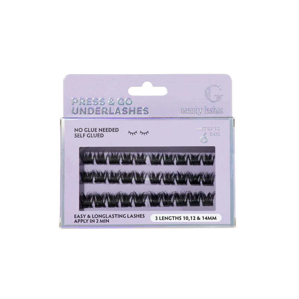 G Beauty Lashes - Press & Go Underlashes - Glam