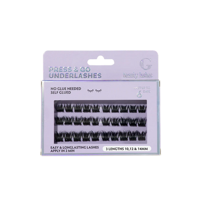 G Beauty Lashes - Press & Go Underlashes - Glam