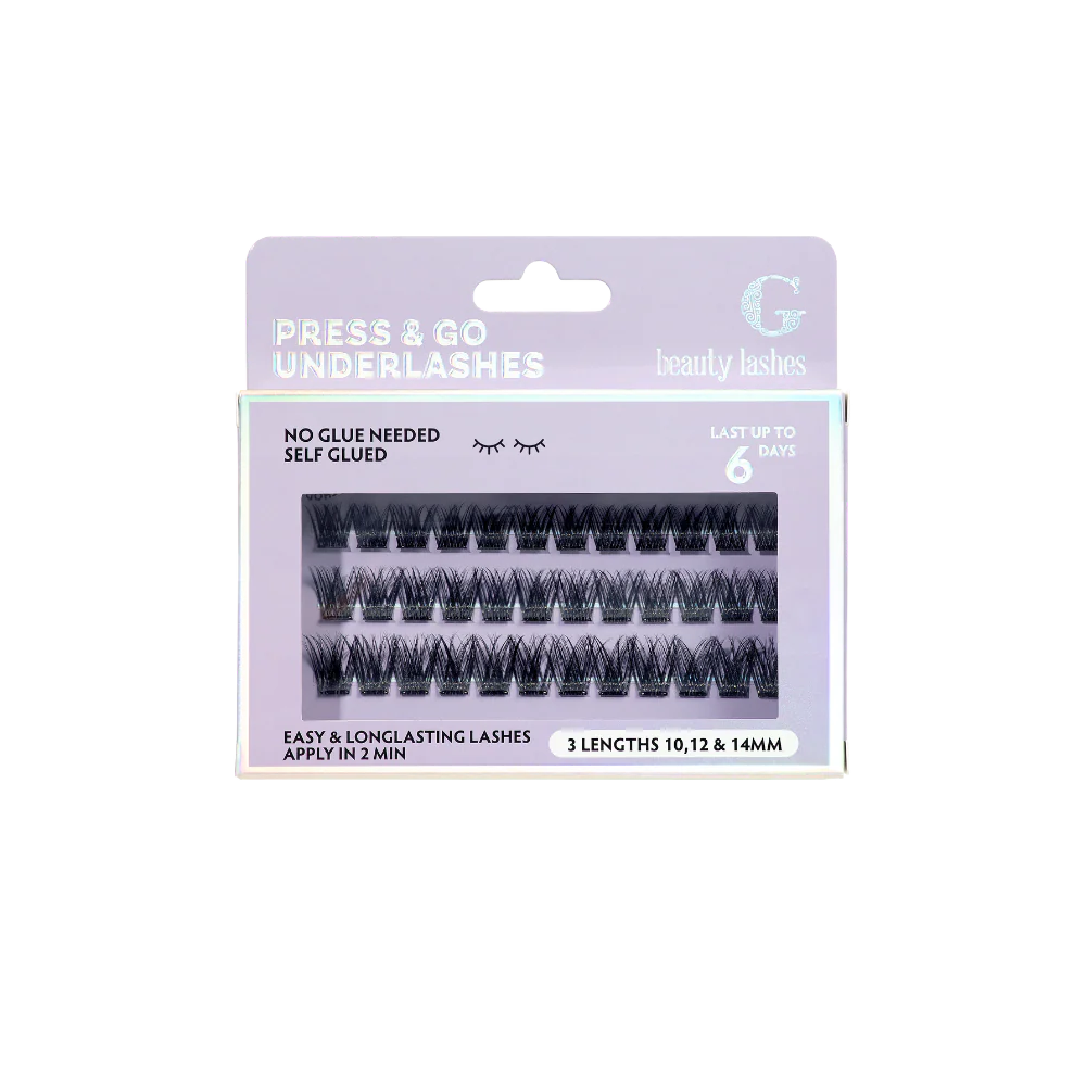 G Beauty Lashes - Press & Go Underlashes - Rave