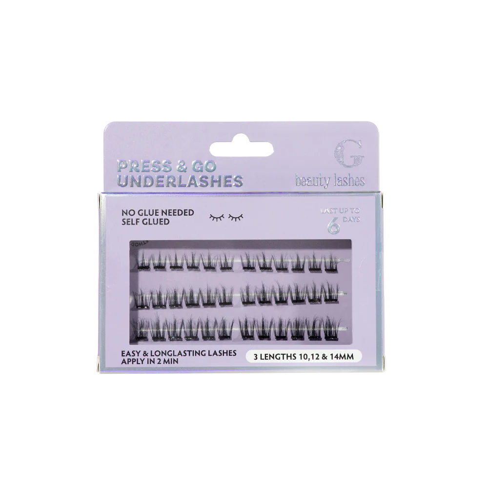 G Beauty Lashes - Press & Go Underlashes - Crush