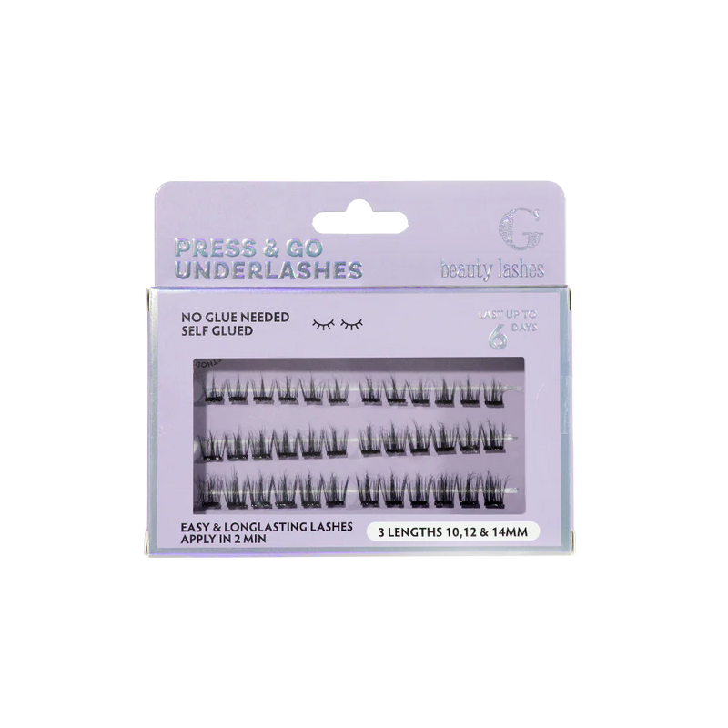 G Beauty Lashes - Press & Go Underlashes - Crush