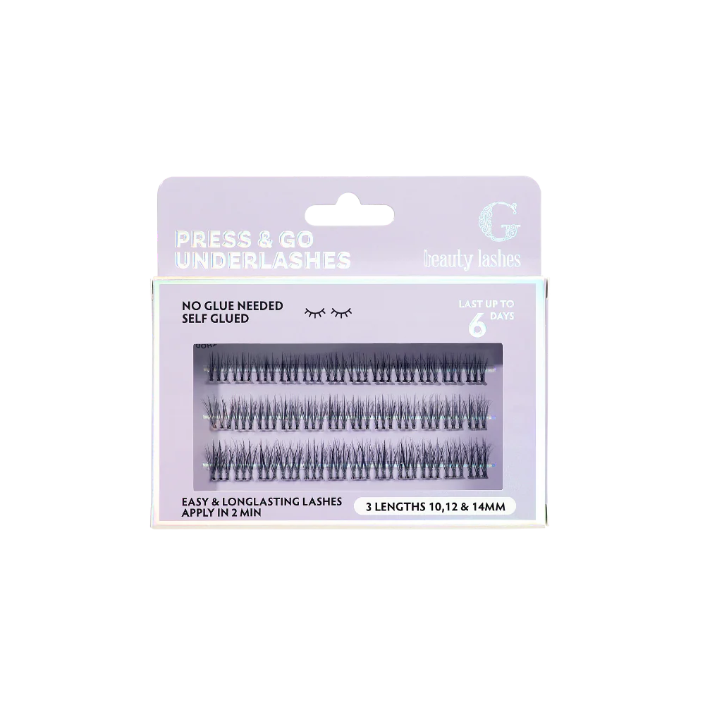 G Beauty Lashes - Press & Go Underlashes - Everyday