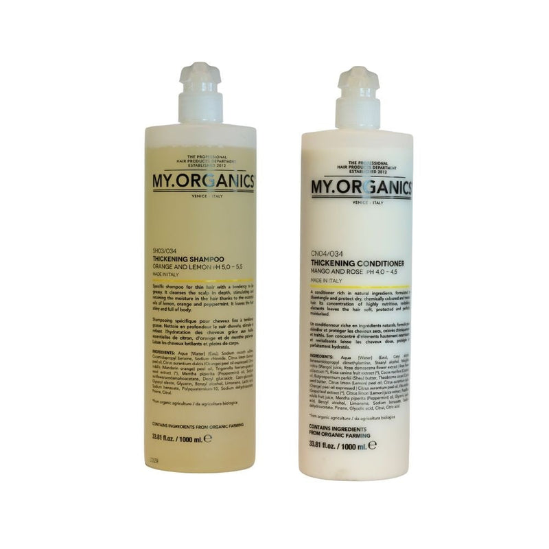 My.organics My Thickening Shampoo + Conditioner 2 x 1000ml