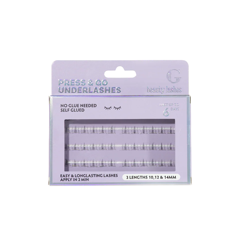 G Beauty Lashes - Press & Go Lower Lashes - Vivid