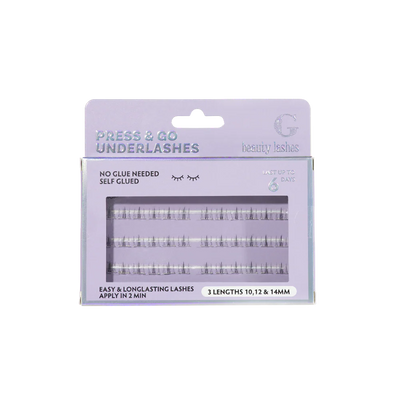 G Beauty Lashes - Press & Go Lower Lashes - Vivid