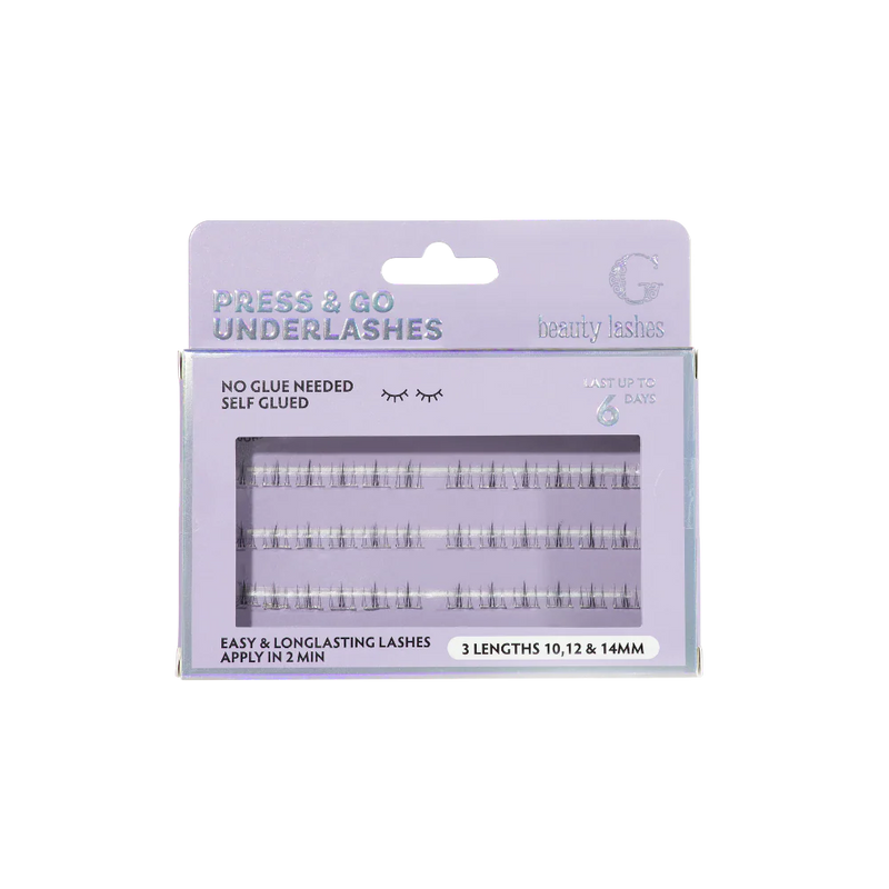 G Beauty Lashes - Press & Go Lower Lashes - Vivid