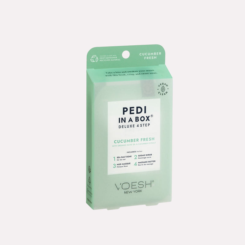 Voesh Pedi in a Box deluxe, 4 step. Cucumber Fresh