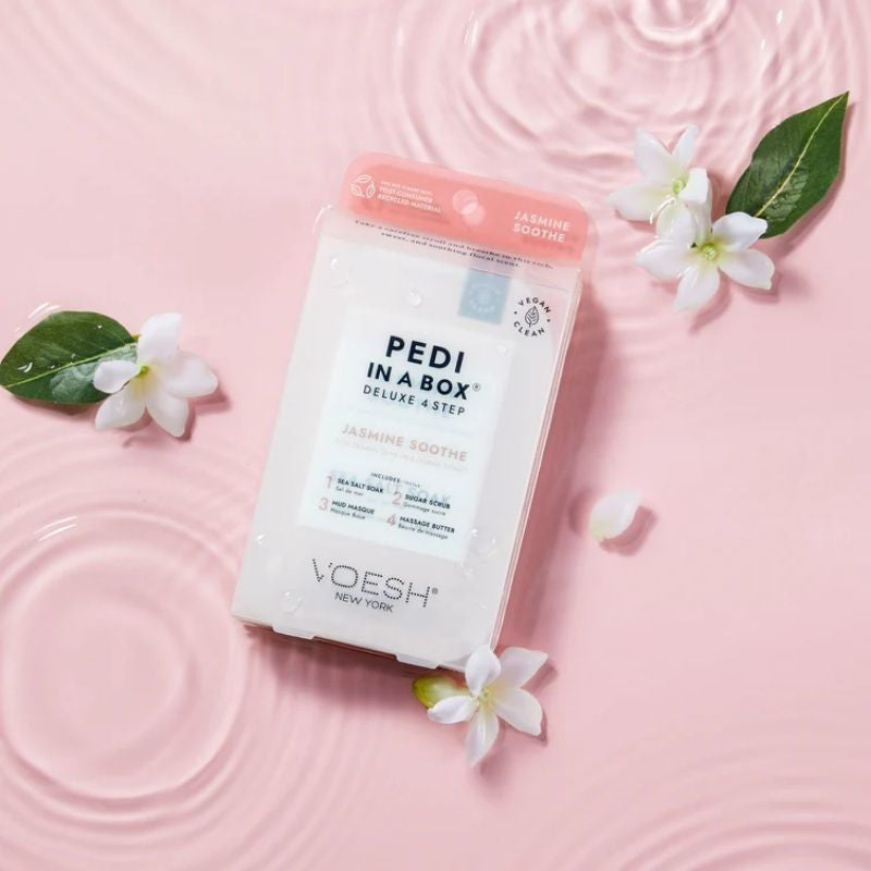 Voesh Pedi in a Box deluxe, 4 step. Jasmin Soothe