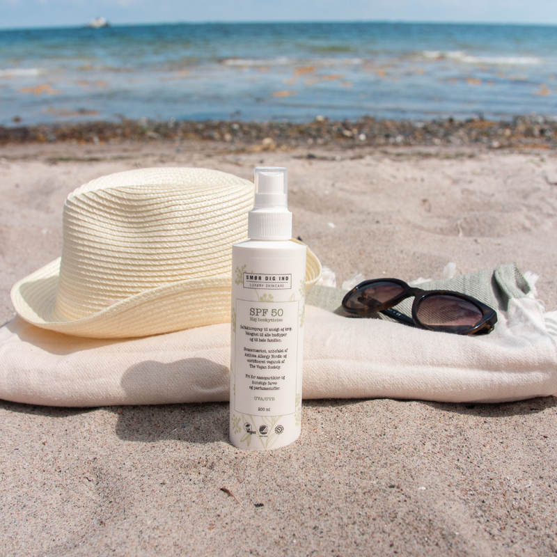 Smør Dig Ind Solfaktorspray SPF 50, Svanemærket & allergivenlig - 200ml