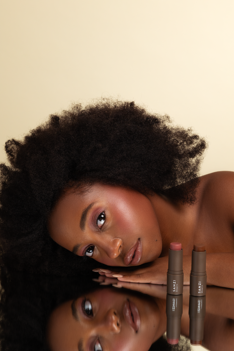 Sanzi Beauty Multi Stick Blush - SOFT PLUM