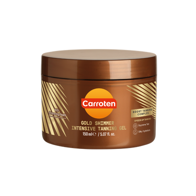 Carroten Gold Shimmer Tanning Gel - 150 ml