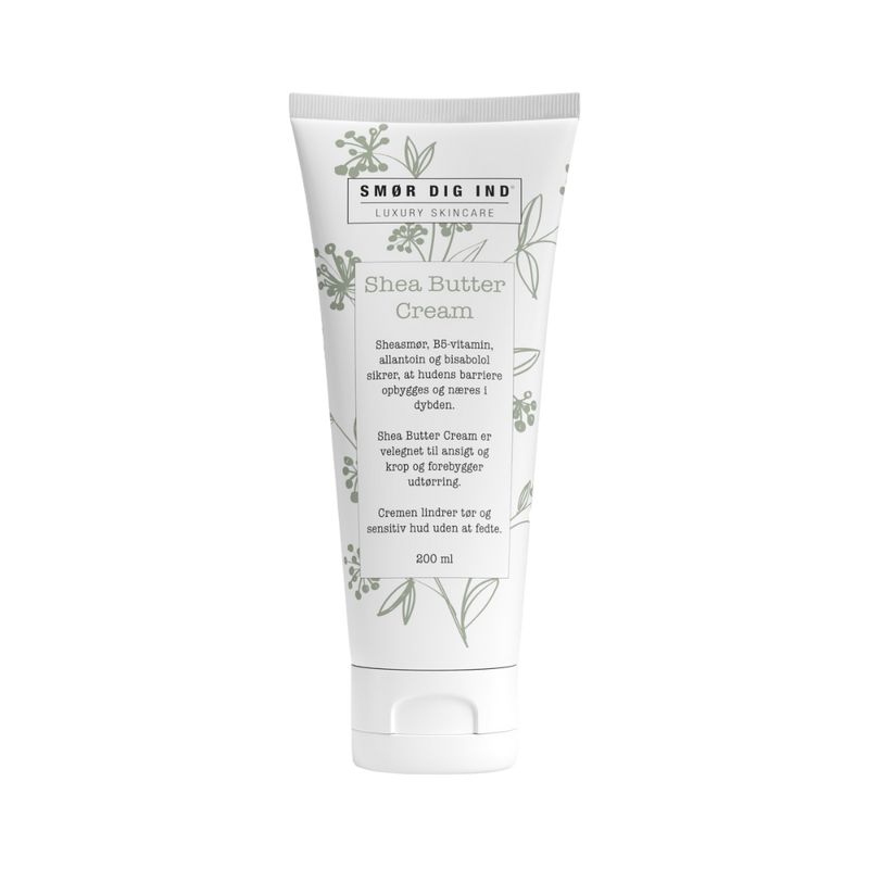 Smør dig ind - Shea Butter Cream - 200 ml