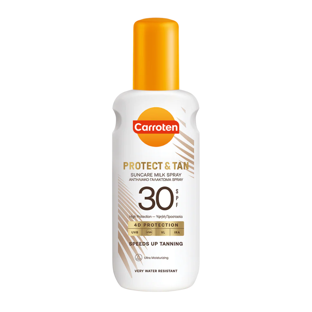 Carroten Protect & Tan Milk Spray SPF 30 - 200 ml