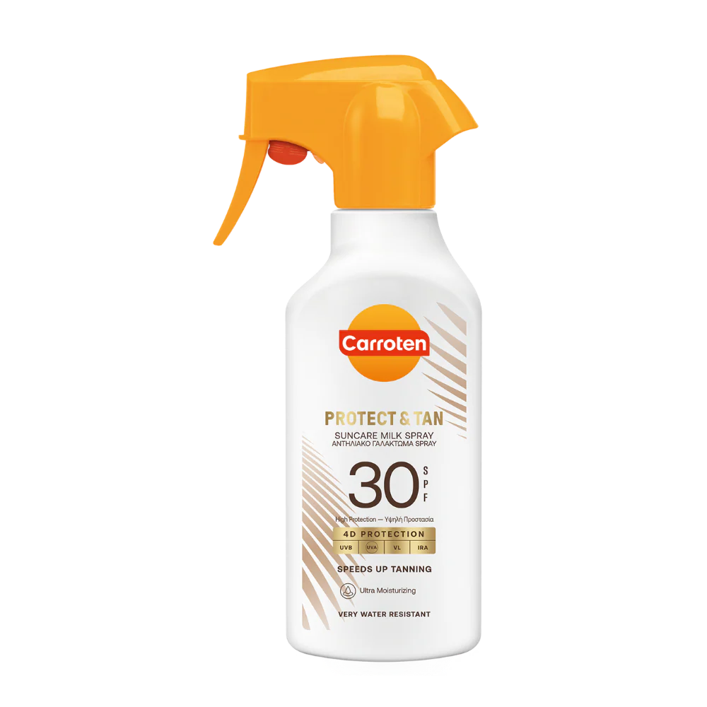 Carroten Protect & Tan Milk Spray SPF 30 - 200 ml
