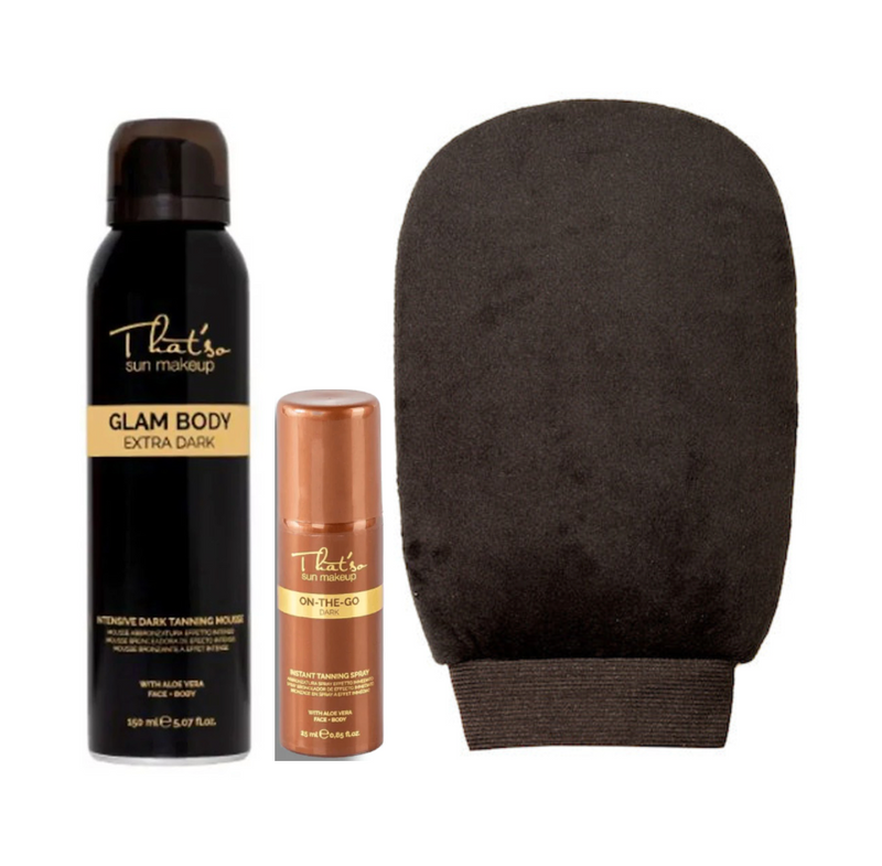 That`so Glam body mousse Tan sæt