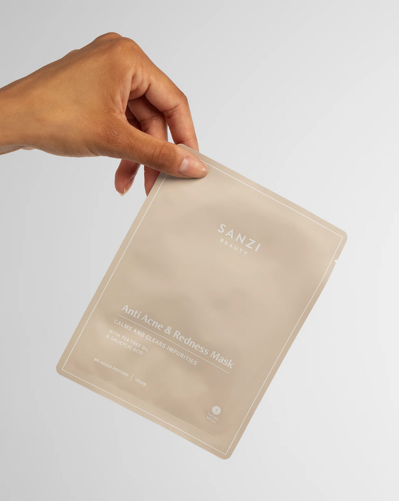 Sanzi Beauty SHEET MASK - ANTI ACNE & REDNESS