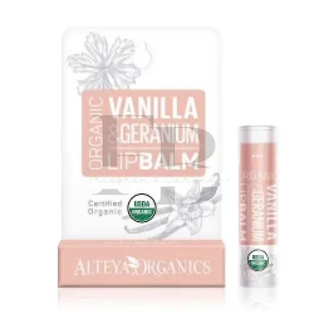 ALTEYA ORGANICS - VANILLA GERANIUM LIP BALM