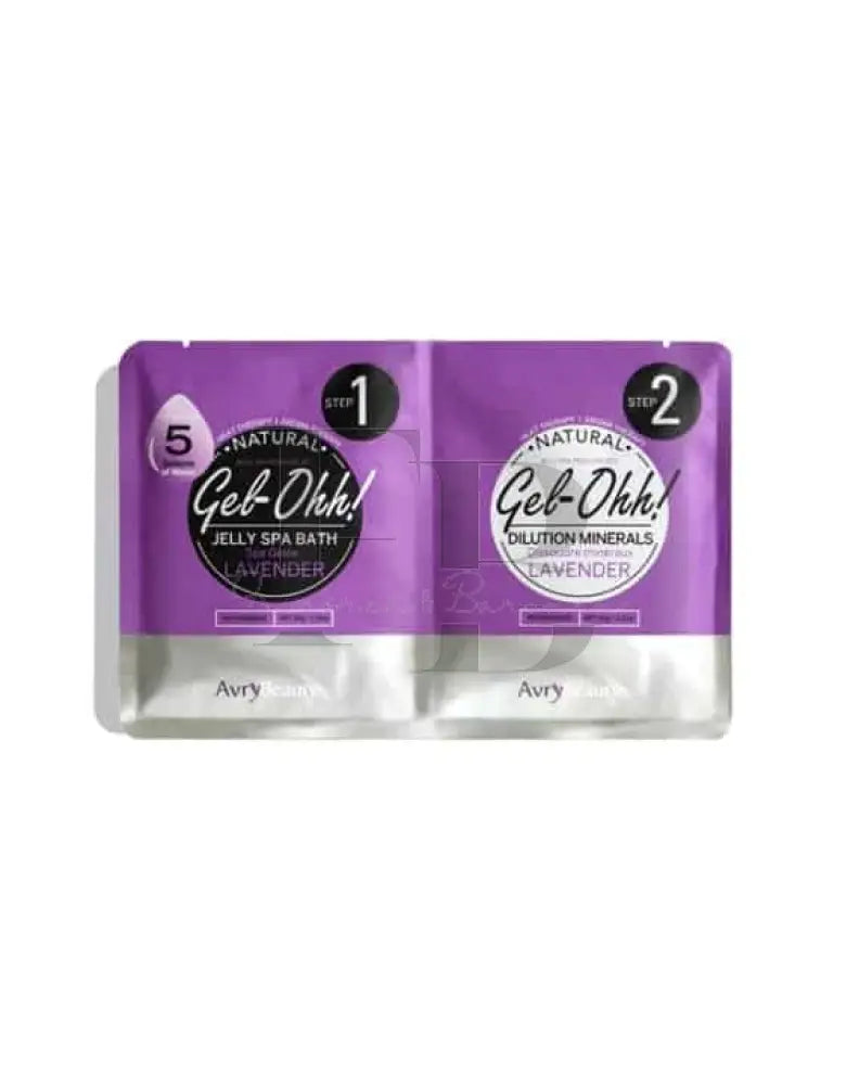 AvryBeauty - GEL-OHH JELLY SPA PEDI BATH - LAVENDEL