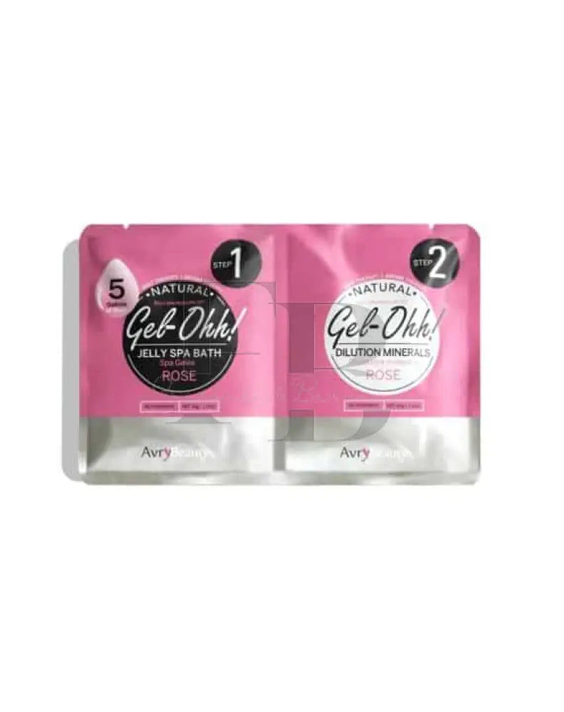 AvryBeauty - GEL-OHH JELLY SPA PEDI BATH - ROSE