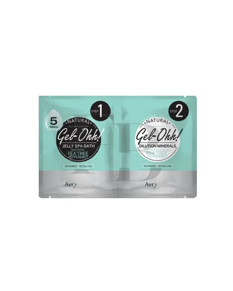 AvryBeauty - GEL-OHH JELLY SPA PEDI BATH - TEA TREE + PEP.MINT