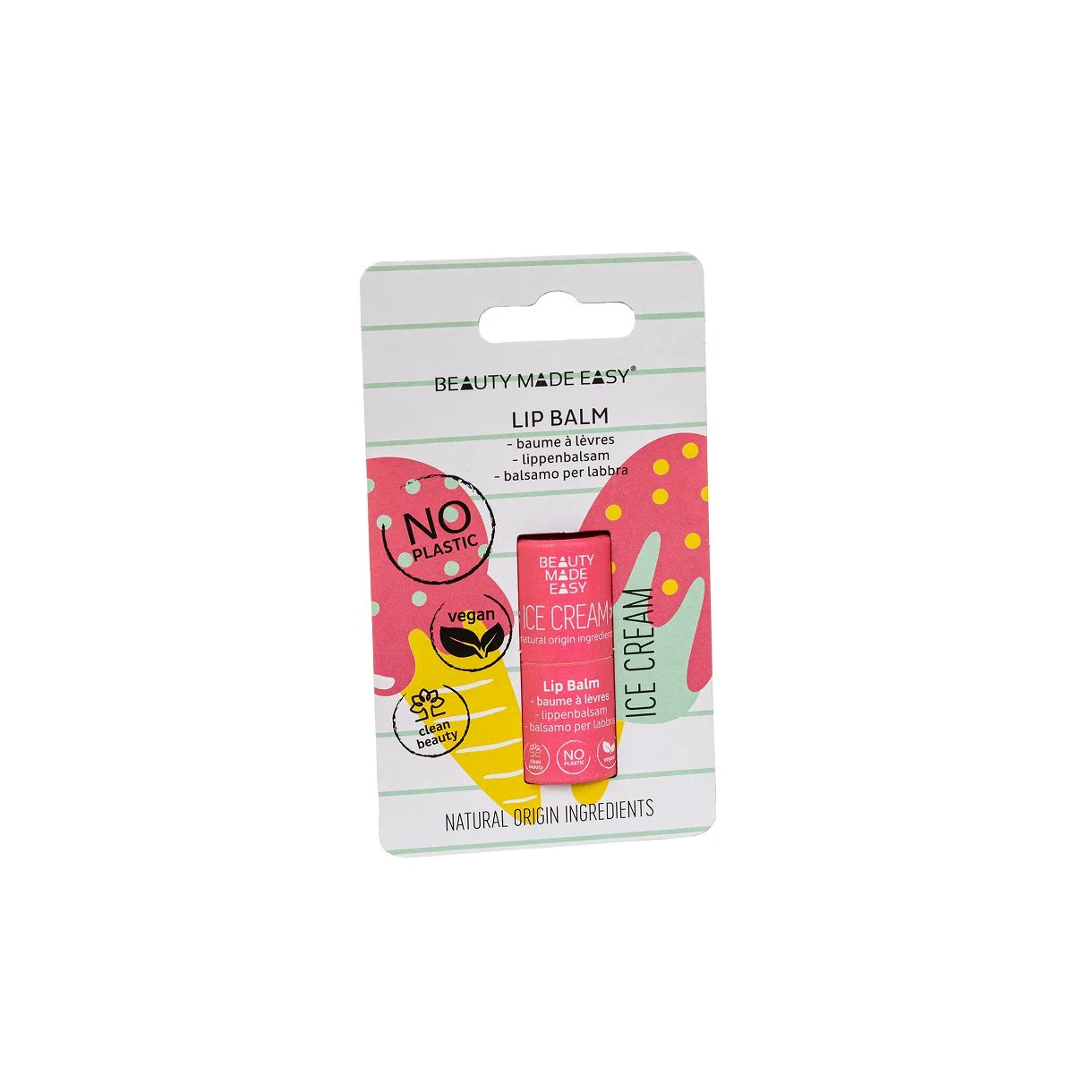 Beauty Made Easy® - Lip Balm - Ice Cream