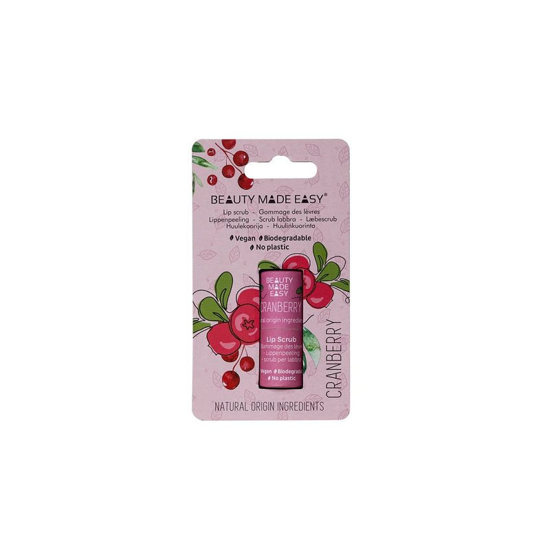 Beauty Made Easy® - Lip Scrub - Cranberry