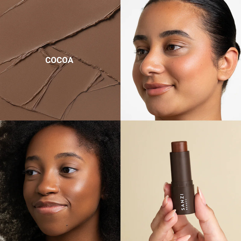 Sanzi Beauty Multi Stick Bronzer - 06 COCOA