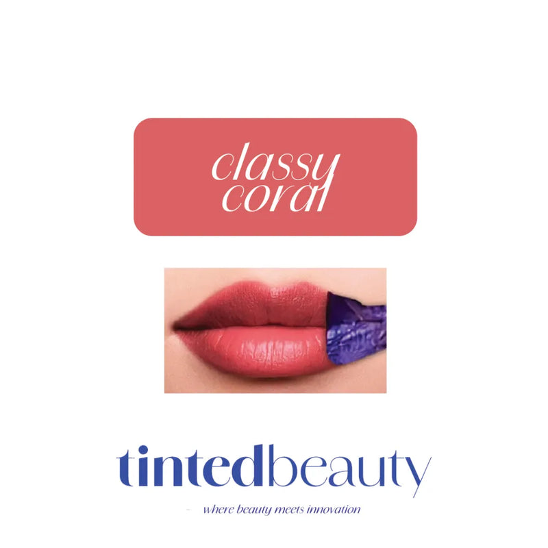 Tinted Beauty – Peel Off Lip Tint, Classy Coral