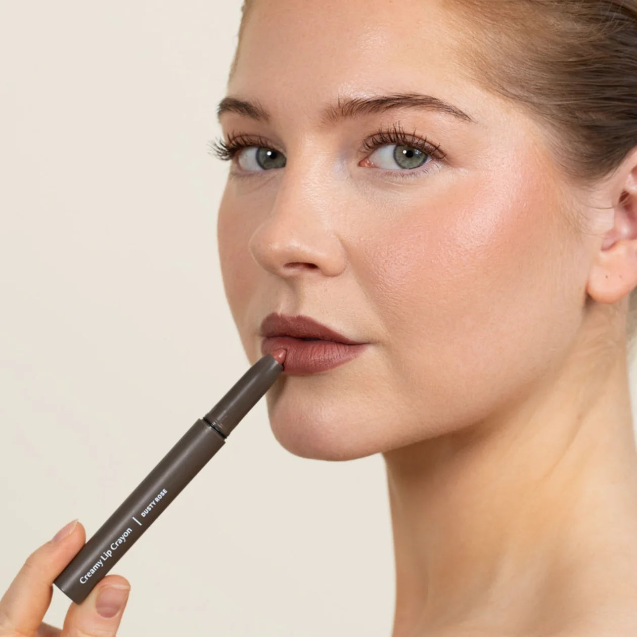 Sanzi Beauty Creamy Lip Crayon - Dusty Rose