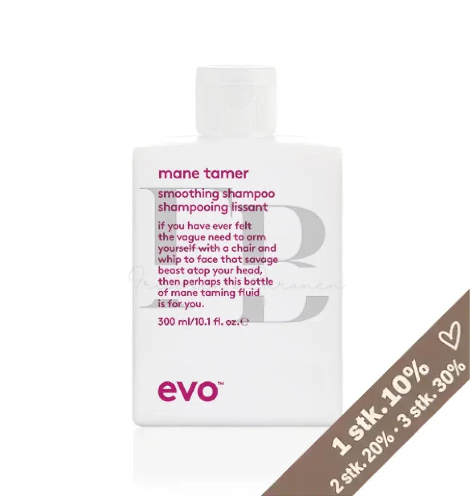 Evo Mane Tamer Smoothing Shampoo - 300ml